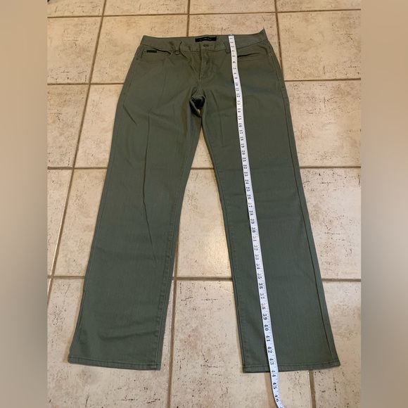 Calvin Klein Jeans Men's Olive Green Straight Leg Pants - Size 34 - Picture 10 of 10